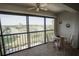 Enjoy views of the greenery and golf course from this cozy lanai at 1846 Golfview Dr # 1846, Tarpon Springs, FL 34689