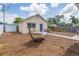 Spacious backyard featuring a relaxing hammock, lush landscaping, and a serene outdoor space at 2723 8Th N Ave, St Petersburg, FL 33713