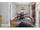 Traditional dining room with hardwood floors, round table, and decorative rug at 2723 8Th N Ave, St Petersburg, FL 33713
