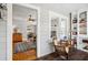 Cozy interior showcasing hardwood floors, archway, and built-in shelving at 2723 8Th N Ave, St Petersburg, FL 33713