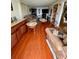 Cozy living room with hardwood floors, comfortable seating, and stylish decor at 34041 Azalea N Dr, Pinellas Park, FL 33781