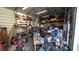 Garage interior filled with equipment, tools, and decor, offering lots of storage at 3424 16Th E St, Bradenton, FL 34208
