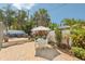 Beautiful brick patio and backyard, perfect for outdoor enjoyment at 3966 High Bluff Dr, Largo, FL 33770