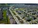 An aerial view showcases the Touchstone community layout and amenities at 4023 Wild Senna Blvd, Tampa, FL 33619