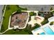 The community playground features play structures, a water feature, and a splash pad for  at 4023 Wild Senna Blvd, Tampa, FL 33619