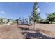 Community playground with blue and white play structure at 4023 Wild Senna Blvd, Tampa, FL 33619