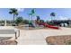 Community splash pad with slide and water features at 4023 Wild Senna Blvd, Tampa, FL 33619