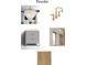 Stylish powder bathroom design featuring modern vanity, lighting, and fixtures at 4208 W Vasconia St, Tampa, FL 33629