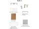 Bathroom showcasing countertops, cabinets, cabinet hardware, and shower and floor tiles at 4208 W Vasconia St, Tampa, FL 33629