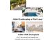 Inviting pool and lanai area with added landscaping for relaxing outdoor living and entertaining at 4208 W Vasconia St, Tampa, FL 33629