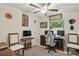 Dedicated office space with multiple monitors and comfortable seating provides an ideal work environment at 5153 Bayley St, North Port, FL 34288