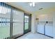 The mudroom features laundry with washer and dryer hookups and access to the backyard at 6550 Teak Ct, Zephyrhills, FL 33542