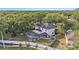 The backyard features a screened-in pool and spacious yard, creating a private and enjoyable outdoor space at 709 Grand Canyon Dr, Valrico, FL 33594