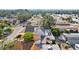 An aerial shot showing the home and the screened in patio at 7318 Bellows Falls Ln, Hudson, FL 34667