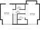 Detailed floor plan showcasing the layout of the second floor with measurements of each room at 7318 Bellows Falls Ln, Hudson, FL 34667