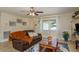 Bright living room with a comfortable sofa, natural light, and a cozy atmosphere at 920 York Dr, Brandon, FL 33510