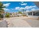 Backyard with waterfront access and room for entertaining at 9485 Treasure Ne Ln, St Petersburg, FL 33702