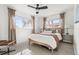 Inviting bedroom with a comfortable bed, soft natural light, and stylish furnishings at 9485 Treasure Ne Ln, St Petersburg, FL 33702