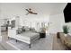 Bright, airy living space seamlessly connects with the kitchen, creating an inviting and spacious atmosphere at 9485 Treasure Ne Ln, St Petersburg, FL 33702