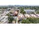 Aerial view of home in an urban setting with downtown buildings in the distance at 102 S Moody Ave # 1, Tampa, FL 33609