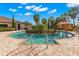 Inviting community pool with tropical landscaping and a cozy gazebo at 11354 Callisia Dr, Odessa, FL 33556