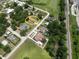 Beautiful aerial view of the property highlighting its neighborhood setting and surrounding greenery at 14312 1St St, Dade City, FL 33525