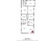 Floor plan of the house showing room dimensions, bathrooms, and kitchen layout at 14312 1St St, Dade City, FL 33525