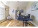 Bright office space with natural light, tile floors, and desk setup at 18504 Country Crest Pl, Tampa, FL 33647