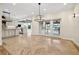 Open concept dining room flows into kitchen, perfect for entertaining at 1931 Kentucky Ne Ave, St Petersburg, FL 33703