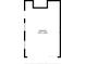 Floor plan showing the garage dimensions are 14'2