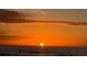 Beautiful sunset over the ocean at 200 Skiff Pt # 202, Clearwater Beach, FL 33767