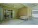 Spacious covered patio with ample seating, perfect for outdoor gatherings and shaded relaxation at 2124 Rensselaer Dr, Wesley Chapel, FL 33543
