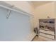 Spacious walk-in closet with shelving at 2124 Rensselaer Dr, Wesley Chapel, FL 33543
