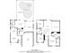 Floor plan showcases the layout of this home, including spacious living and bedroom areas at 2318 Kenwick Dr, Valrico, FL 33596