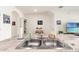 Close-up of the kitchen island sink and granite countertops, offering ample workspace at 2925 Evergreen Elm Pass, Wesley Chapel, FL 33543