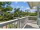 A nice balcony with trees in the view at 3105 W San Isidro St, Tampa, FL 33629