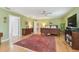 A lovely bedroom showcasing hardwood floors and ample natural light at 3105 W San Isidro St, Tampa, FL 33629