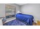 This cozy bedroom features plush carpeting, window, and soothing color scheme at 4806 Country Hills Dr, Tampa, FL 33624