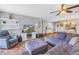 Inviting living room with hardwood floors and an open floor plan at 4806 Country Hills Dr, Tampa, FL 33624