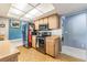 Cozy kitchen featuring stainless steel appliances and ample cabinet space at 5540 Applegate Dr, Spring Hill, FL 34606