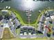 A view overlooking condos with parking and community docks at 644 Yardarm Dr # 22, Apollo Beach, FL 33572