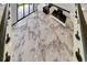 Stunning view of marble floors and open layout of kitchen and living area at 6526 Simone Shores Cir, Apollo Beach, FL 33572