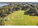 Overhead view of well-maintained baseball field at 6918 Potomac Cir, Riverview, FL 33578