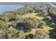 An aerial view showcasing the neighborhood park with baseball and basketball fields at 6918 Potomac Cir, Riverview, FL 33578