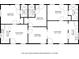 Detailed floor plan of the beach house, highlighting the layout of bedrooms, living areas, and kitchen at 722 Gulf Blvd, Indian Rocks Beach, FL 33785