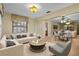 Spacious living room with neutral decor, lots of windows and an open concept at 819 Gulf Blvd, Indian Rocks Beach, FL 33785