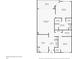 Detailed floor plan featuring two bedrooms, three baths, living room, dining room, kitchen, balcony, pantry and laundry at 960 Starkey Rd # 2405, Largo, FL 33771