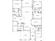 Detailed floor plan showcases the layout of the home with bedrooms, bathrooms, and living spaces at 13607 Oldenburg Ave, Hudson, FL 34667