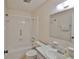 Full bathroom features a tub and shower combination with a single sink vanity at 1904 Canterbury Ln # 18, Sun City Center, FL 33573