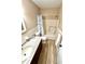 Bathroom featuring a granite vanity top and a tub with a shower at 2262 Swedish Dr # 6, Clearwater, FL 33763